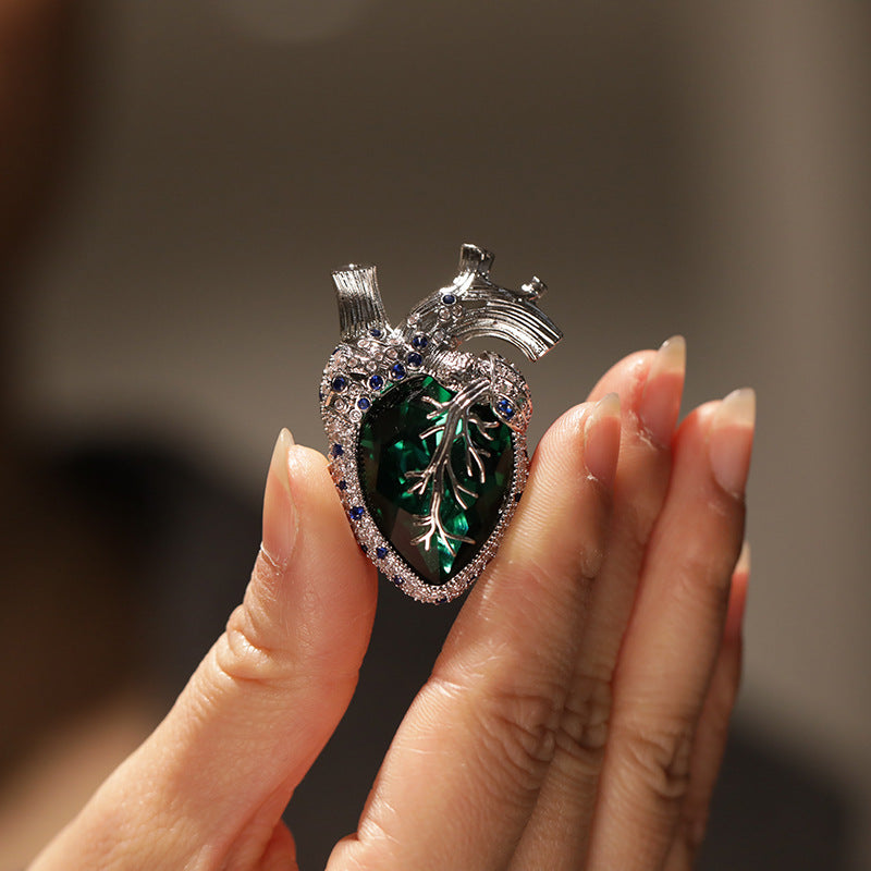 COR VITAE BROOCH