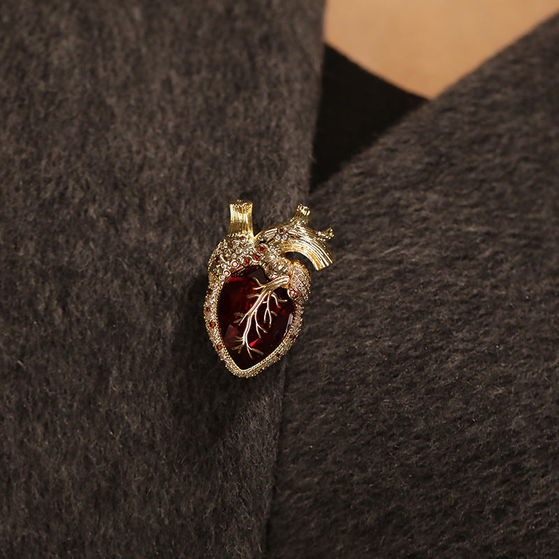 COR VITAE BROOCH