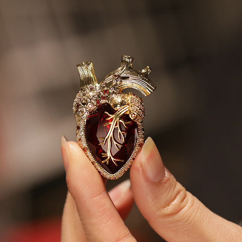 COR VITAE BROOCH