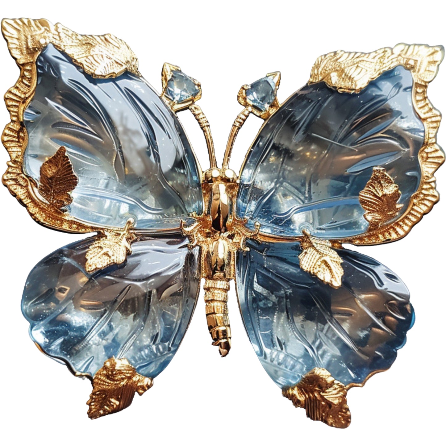 ENAMEL BUTTERFIY BROOCH