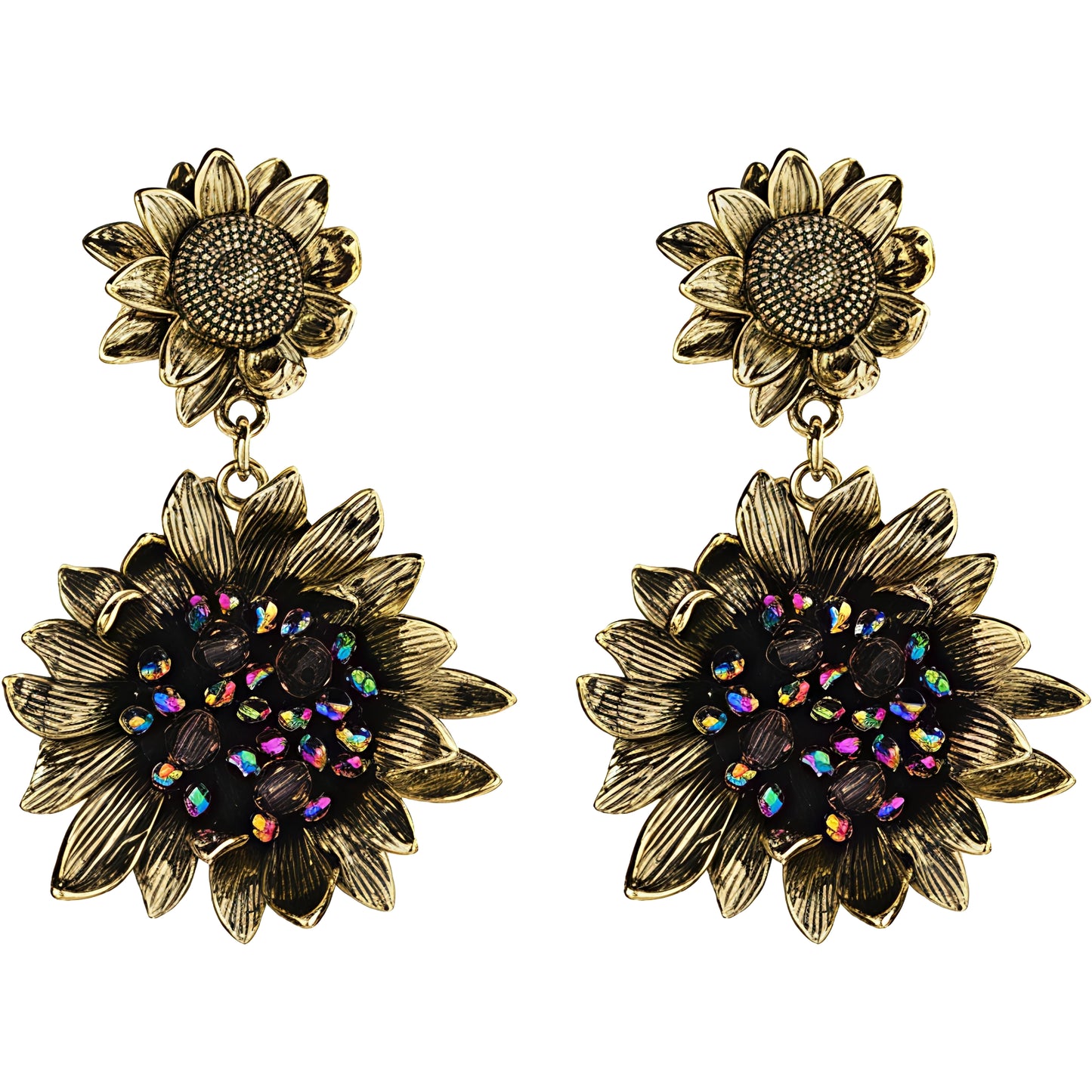 SUNFLOWER EARRINGS