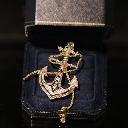 ANCHOR BROOCH