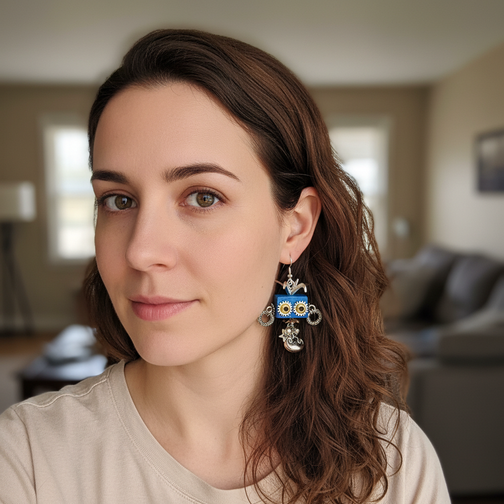 Earrings Front Indoor