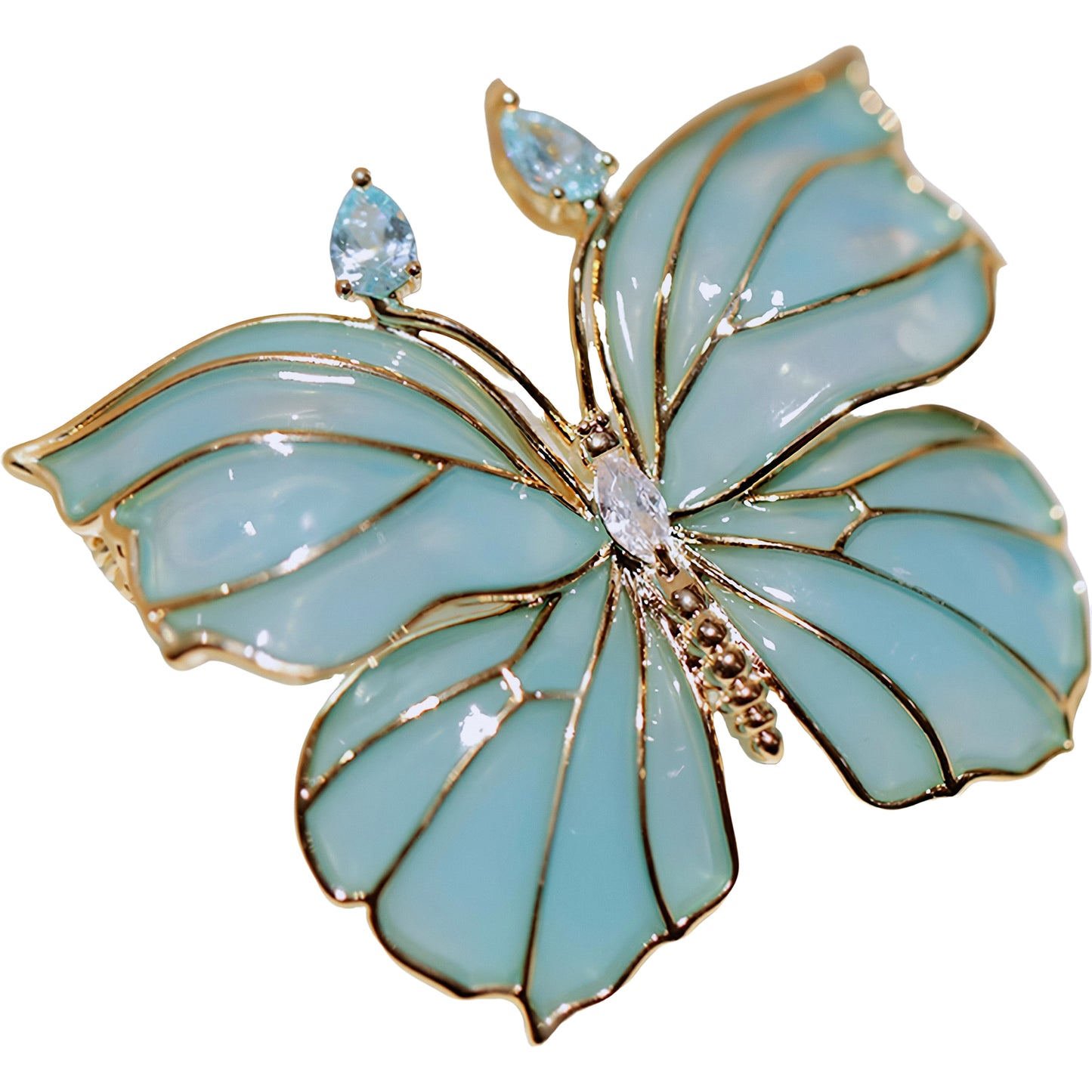 ENAMEL BUTTERFIY BROOCH