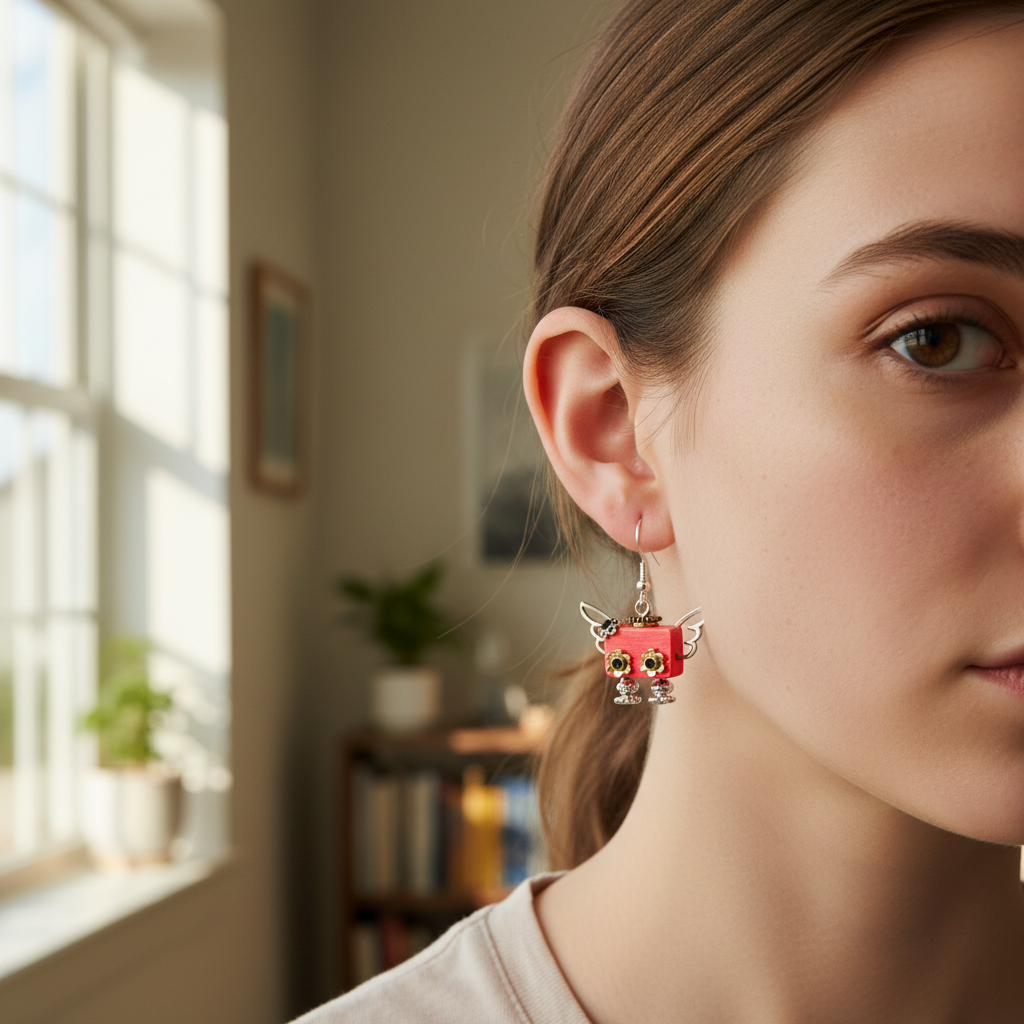 SASHA Earrings Front Indoor